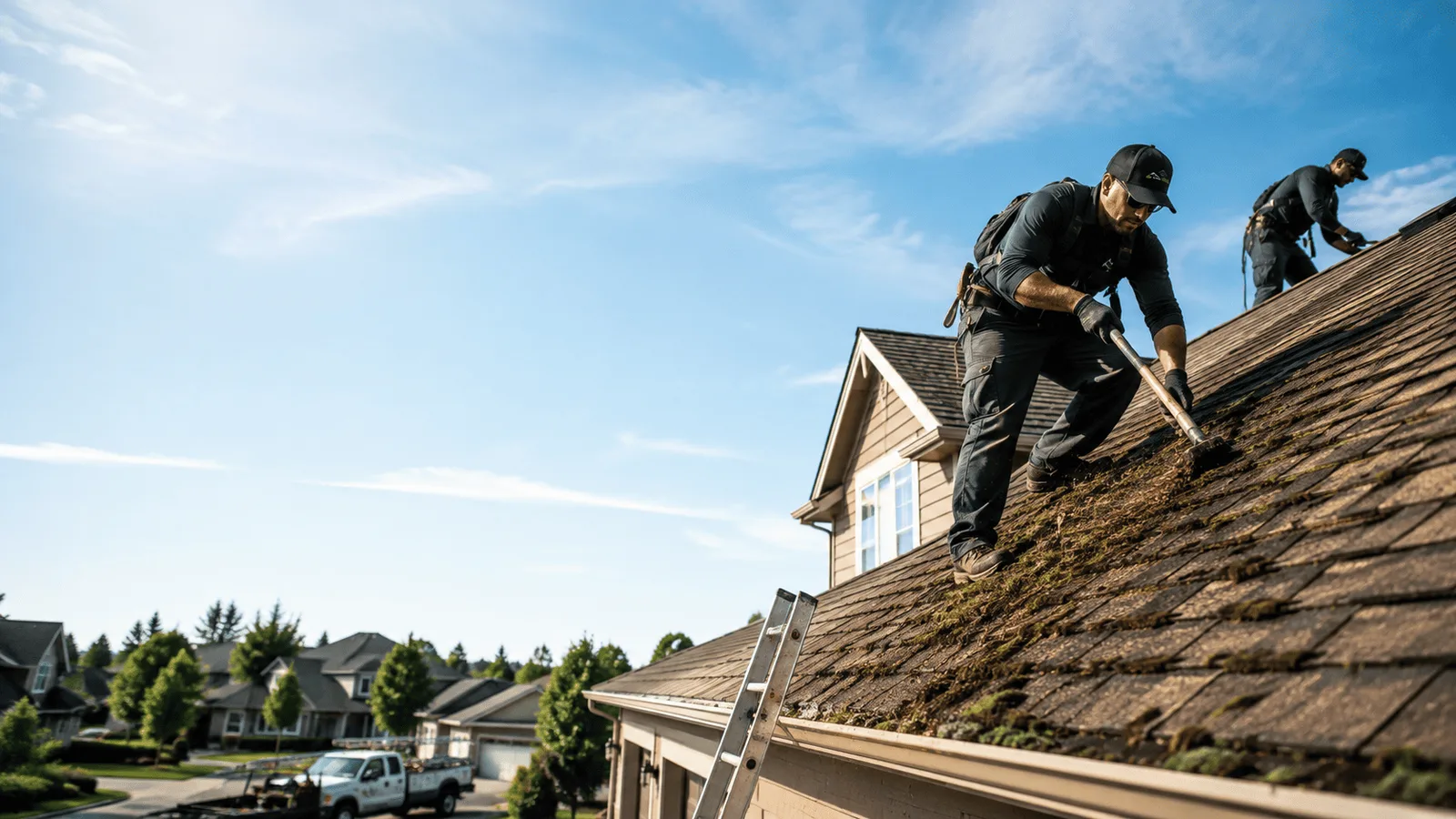Roof Moss Removal in Celeste, TX near me